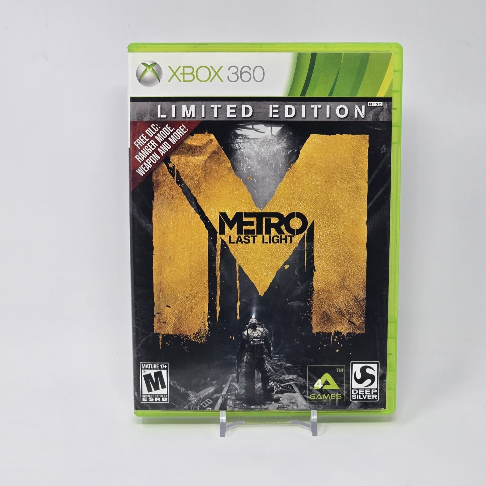 Metro: Last Light Limited Edition (Xbox 360) CIB COMPLETE & TESTED