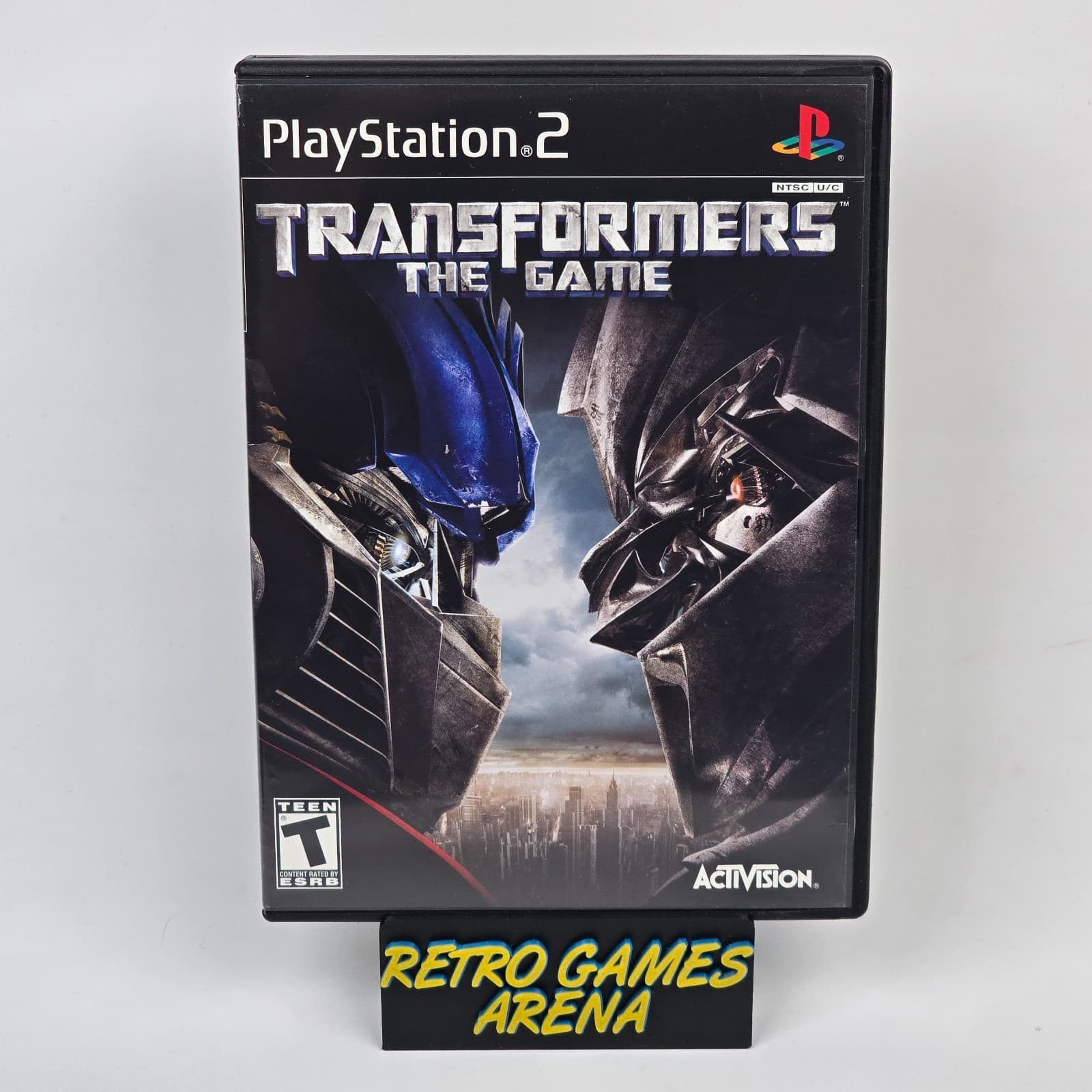 Transformers: The Game (PlayStation 2 PS2) Black Label CIB COMPLETE
