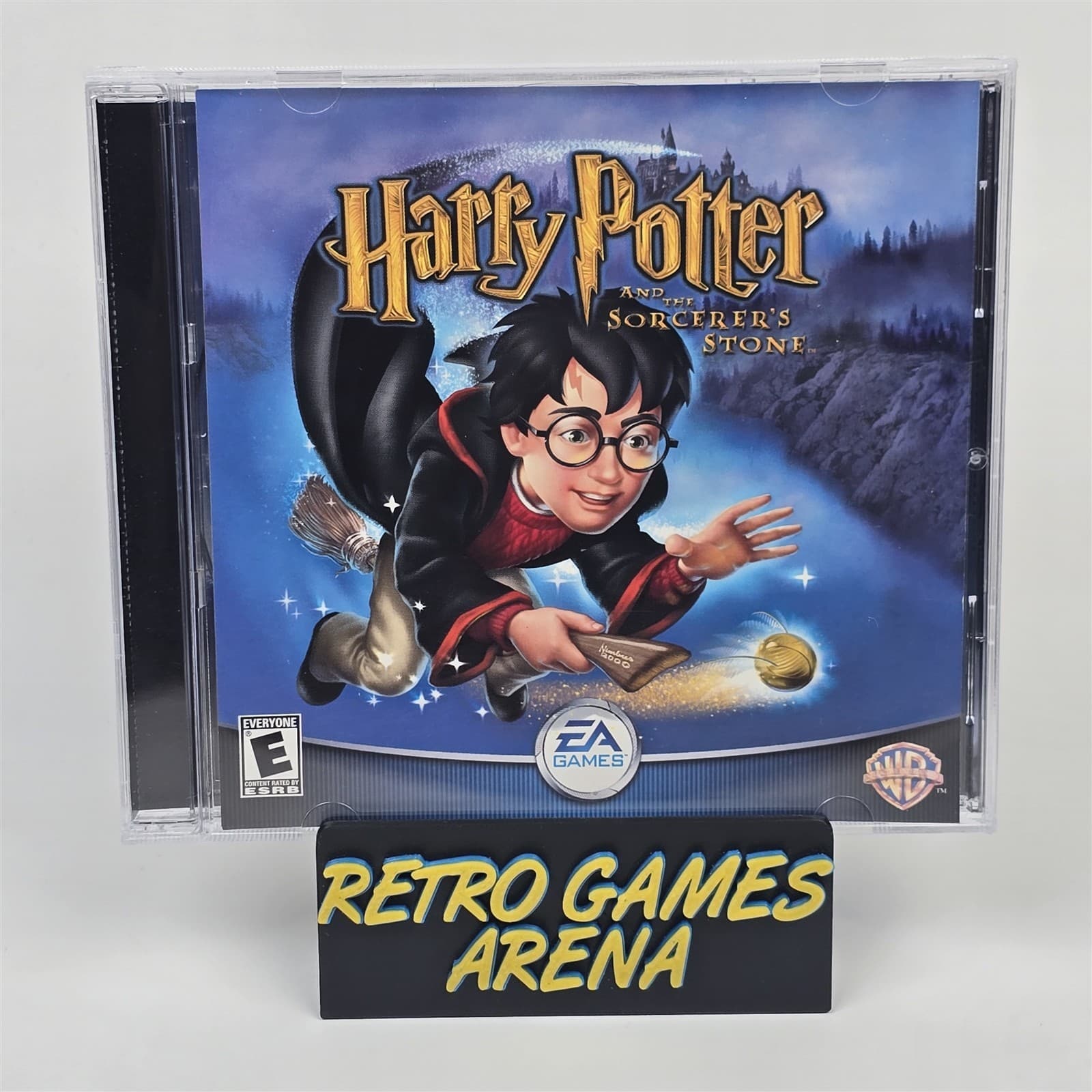 Harry Potter and the Sorcerer's Stone (PC CD-ROM) Jewel CIB COMPLETE with Key