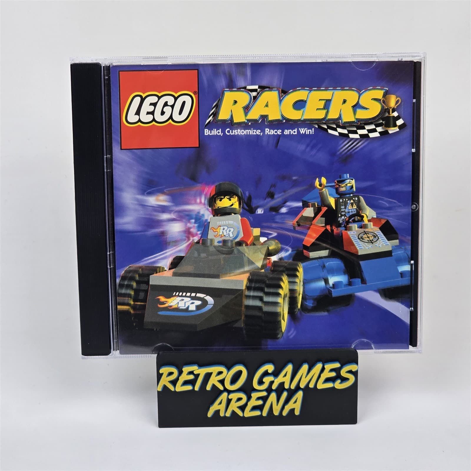 LEGO Racers (PC CD-ROM) Jewel CIB COMPLETE