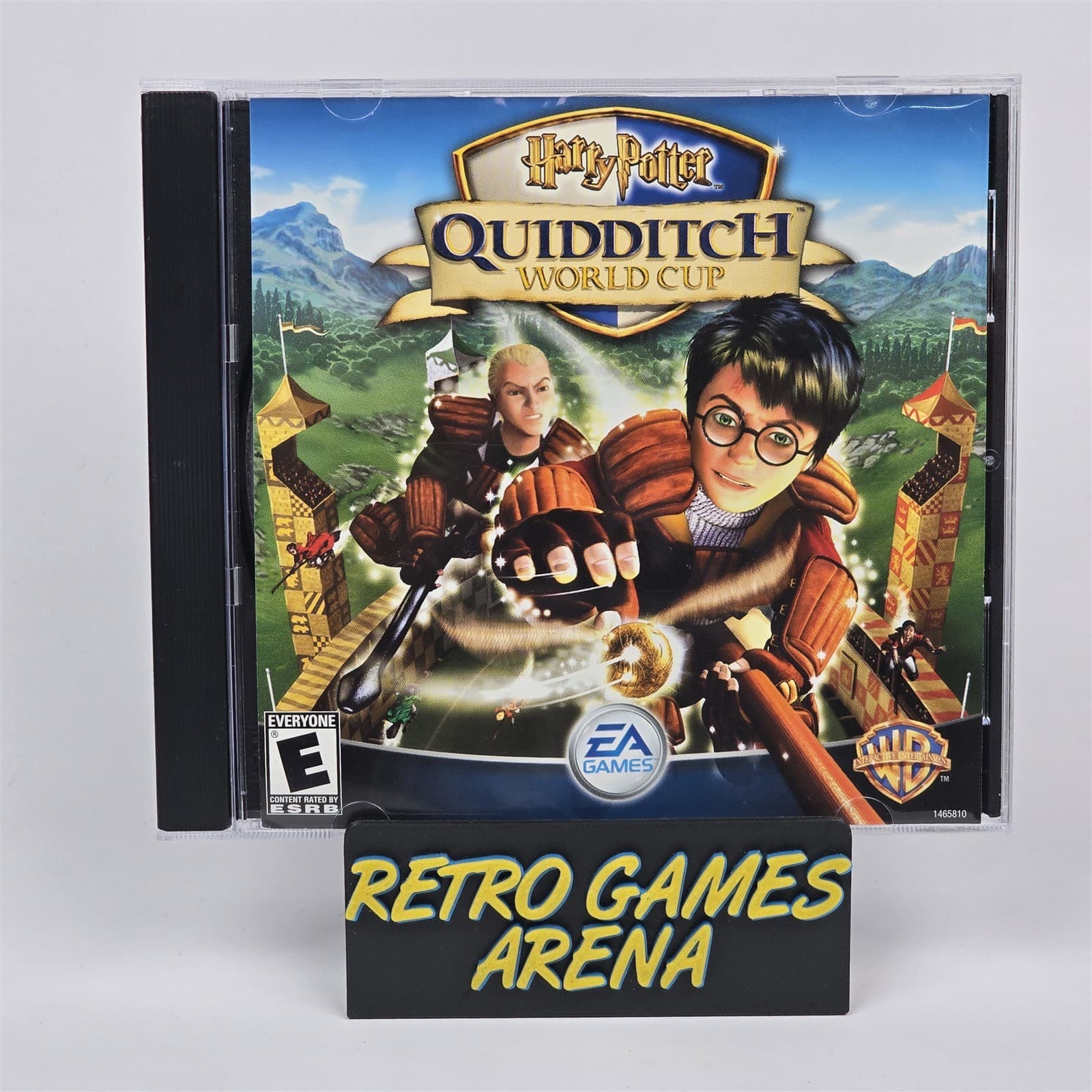 Harry Potter: Quidditch World Cup (PC CD-ROM) Jewel CIB COMPLETE with Key