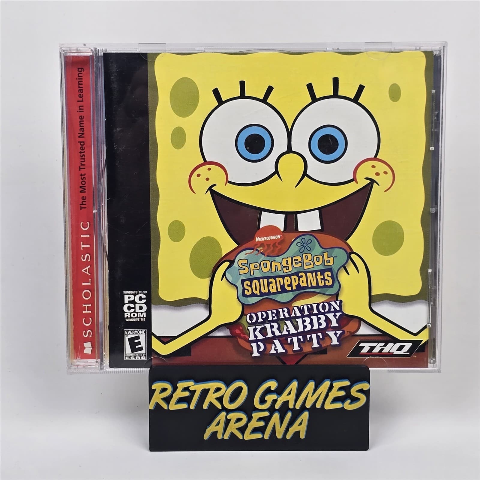 SpongeBob SquarePants: Operation Krabby Patty (PC CD-ROM) Jewel CIB COMPLETE
