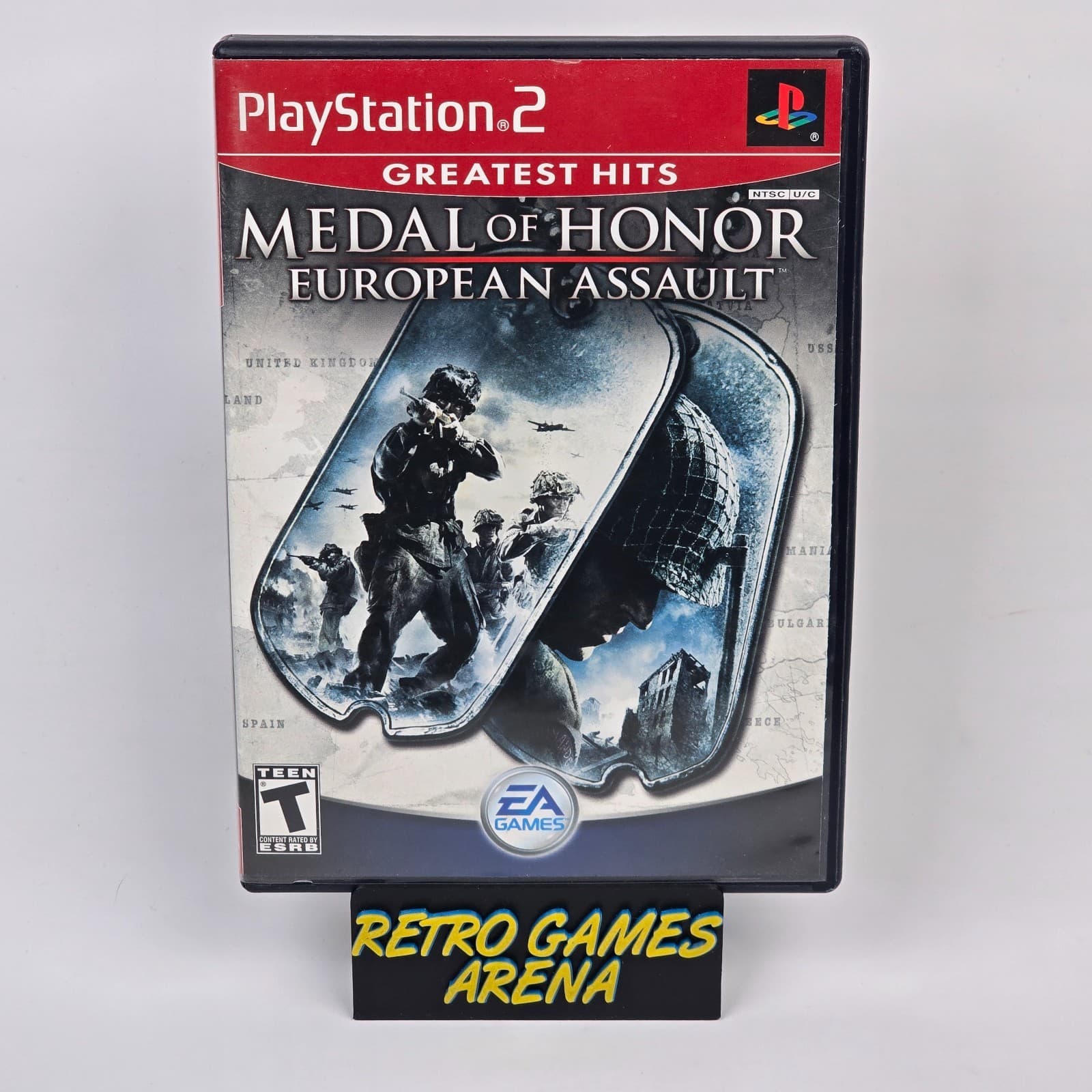 Medal of Honor: European Assault (PlayStation 2 PS2) Greatest Hits CIB COMPLETE