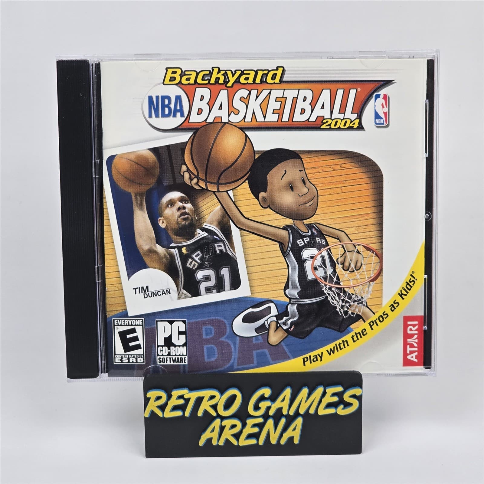 Backyard Basketball 2004 - NBA (PC CD-ROM) Jewel CIB COMPLETE