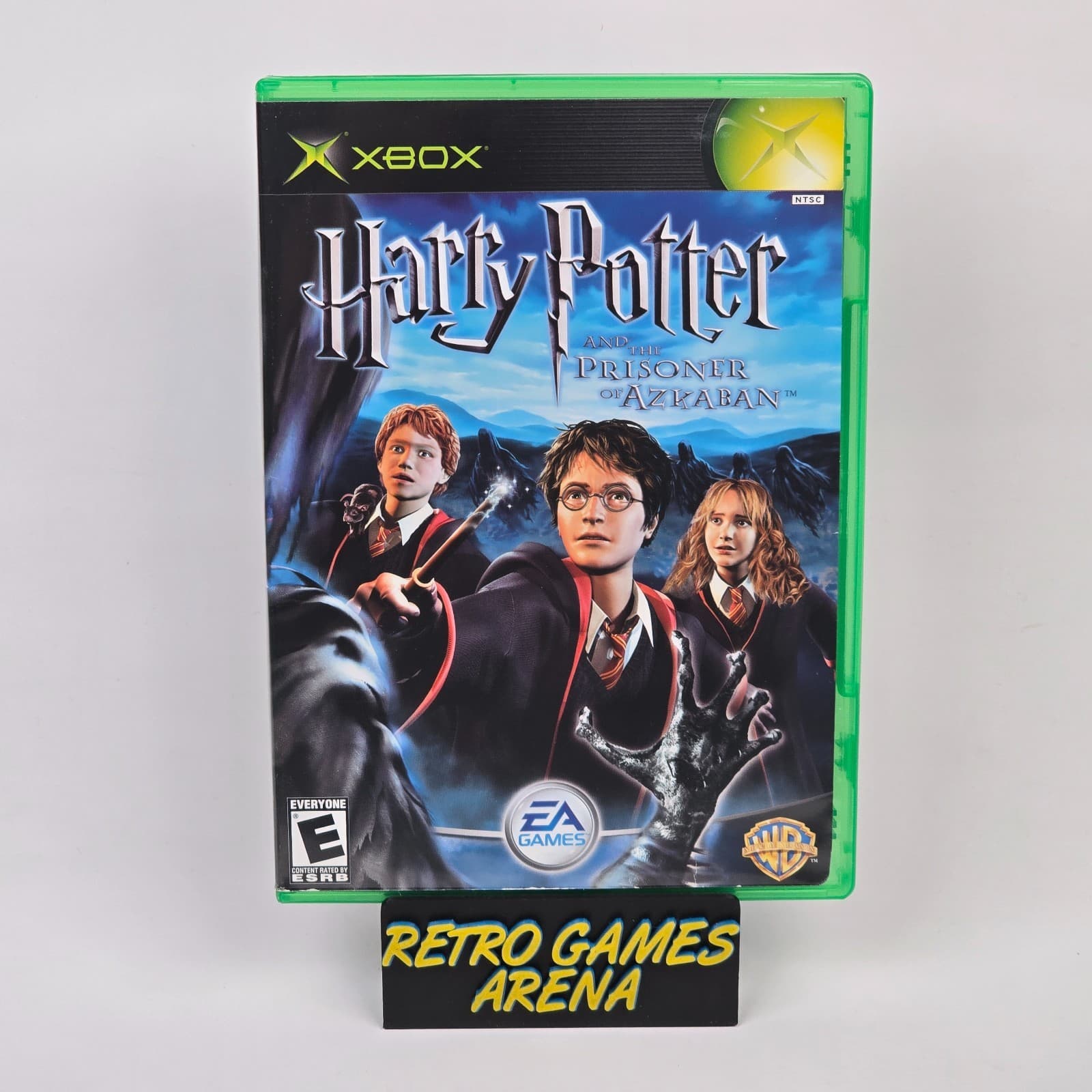 Harry Potter and the Prisoner of Azkaban (Original Xbox) Black Label Case & Disc