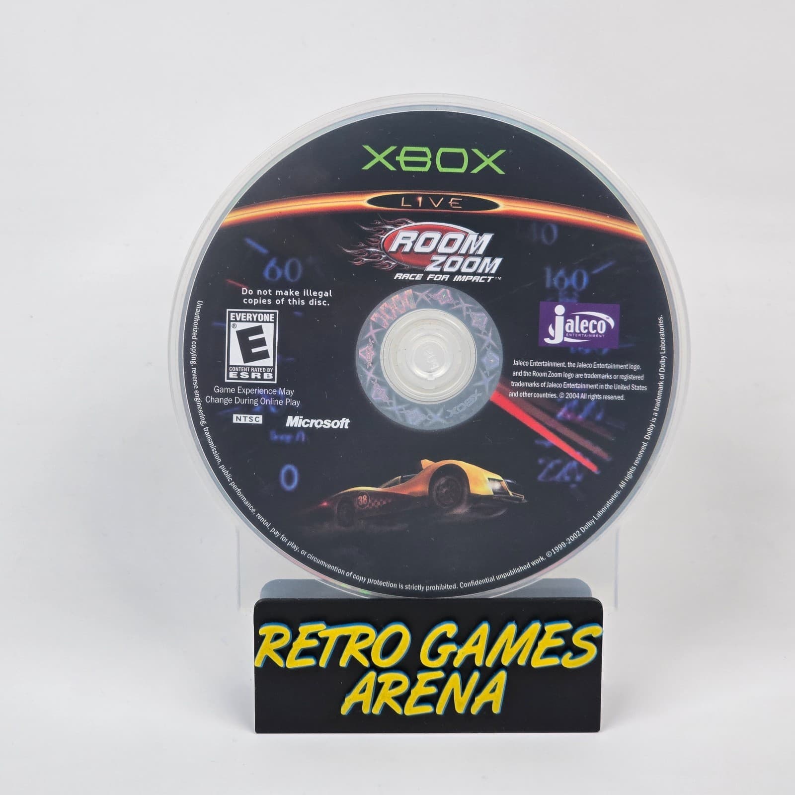 Room Zoom: Race for Impact (Original Xbox) Disc