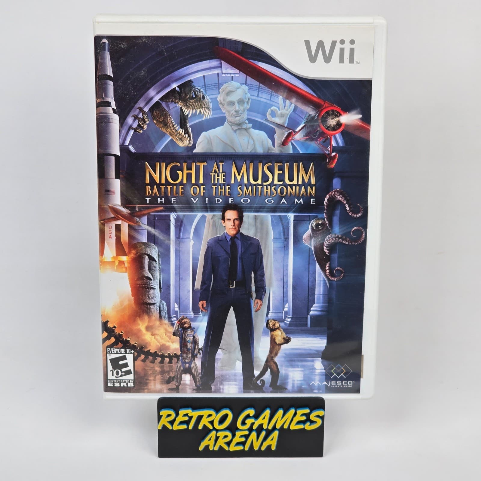 Night at the Museum: Battle of the Smithsonian (Nintendo Wii) CIB COMPLETE