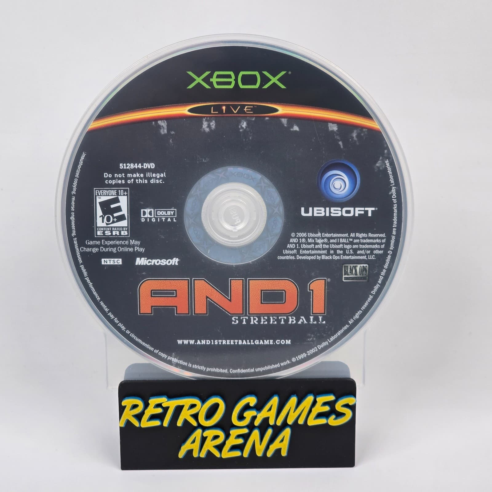 And 1 Streetball (Original Xbox) Disc