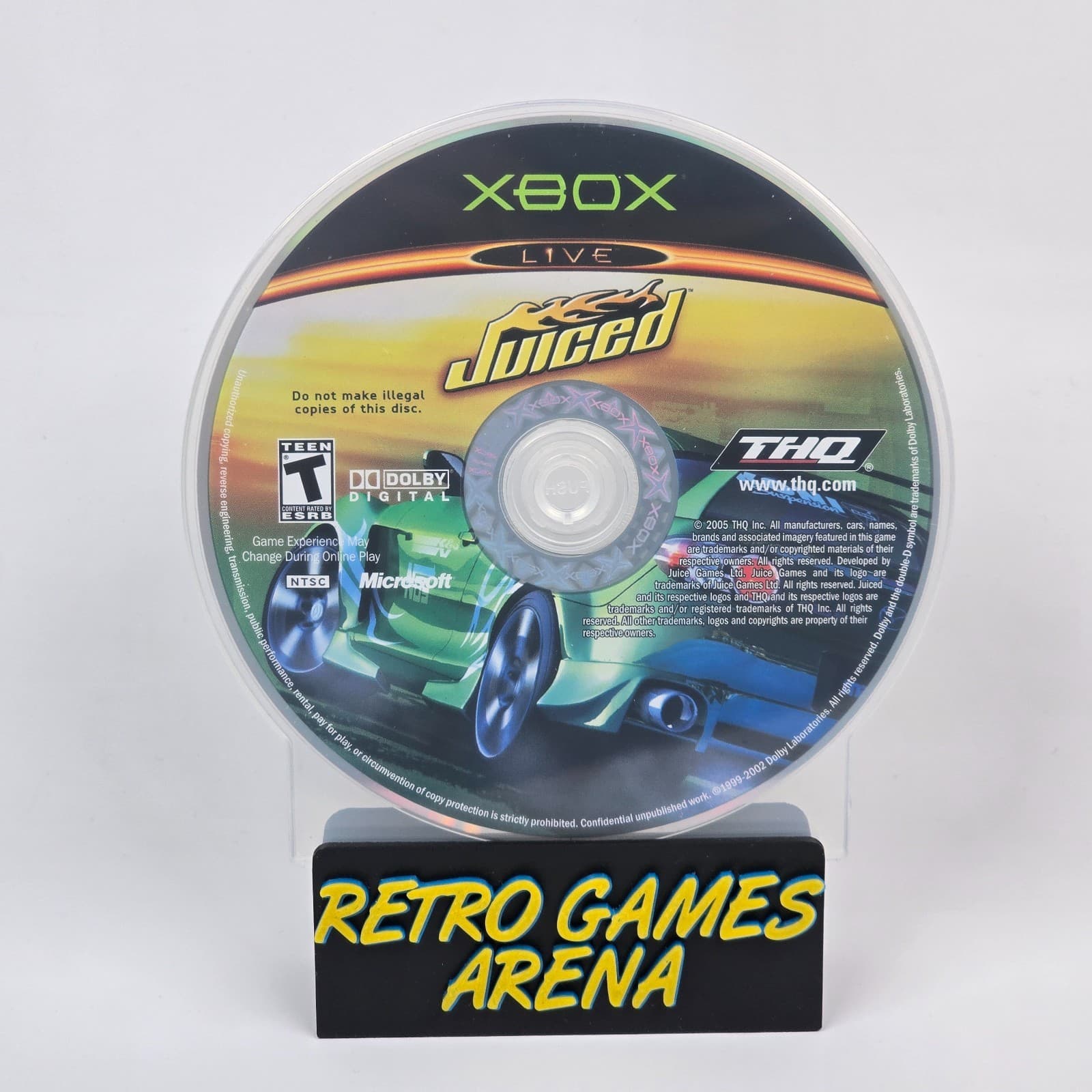 Juiced (Original Xbox) Disc