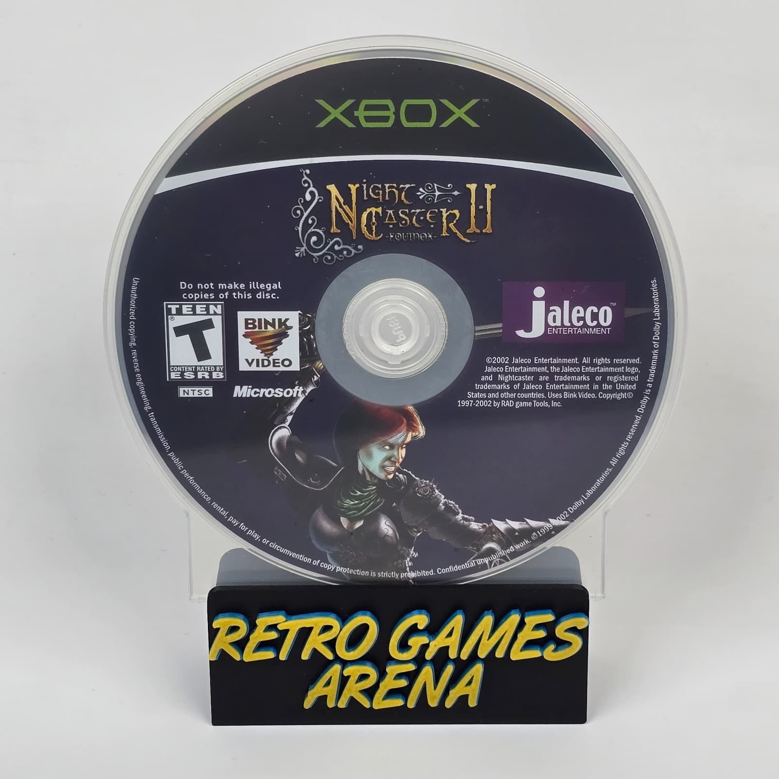 NightCaster Night Caster II 2: Equinox (Original Xbox) Disc