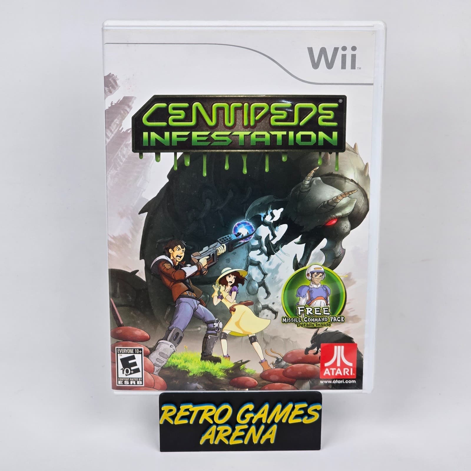 Centipede: Infestation (Nintendo Wii) CIB COMPLETE