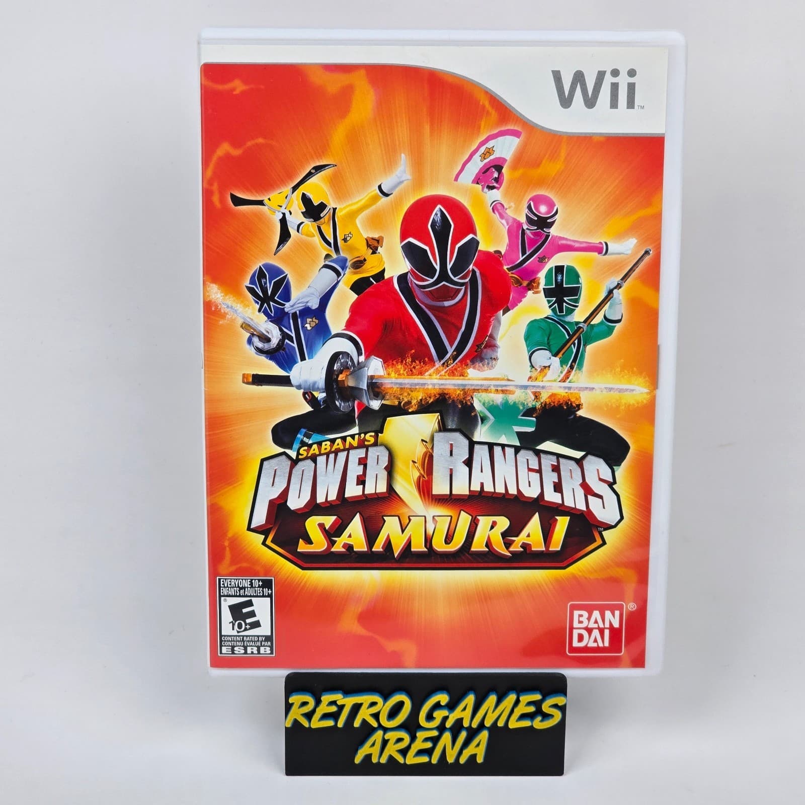 Power Rangers: Samurai (Nintendo Wii) CIB COMPLETE