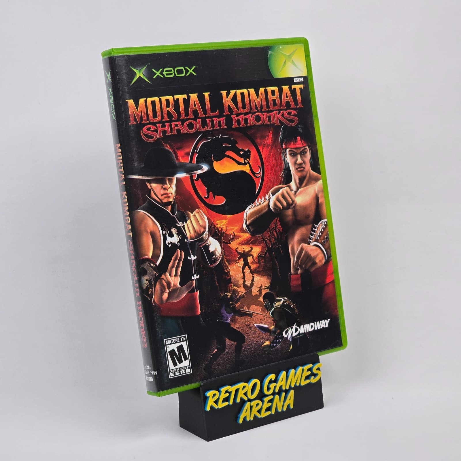 💿REFURBISHED Mortal Kombat: Shaolin Monks (Original Xbox) CIB COMPLETE💿