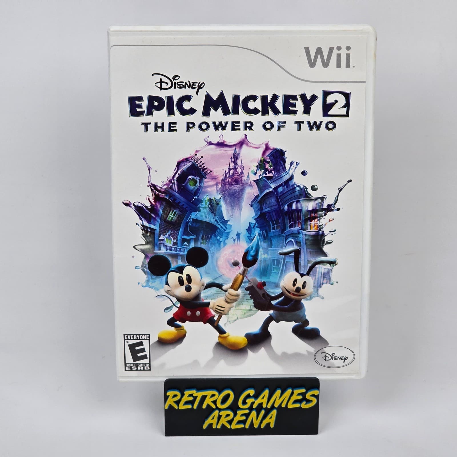 Epic Mickey 2: The Power of Two (Nintendo Wii) Case & Disc
