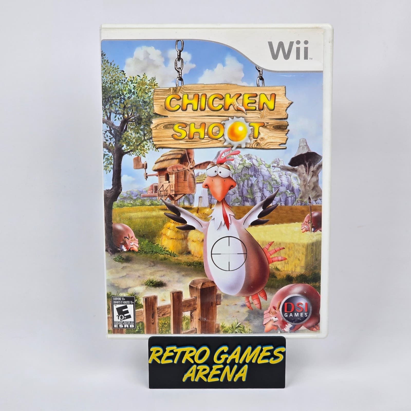 Chicken Shoot (Nintendo Wii) Case & Disc