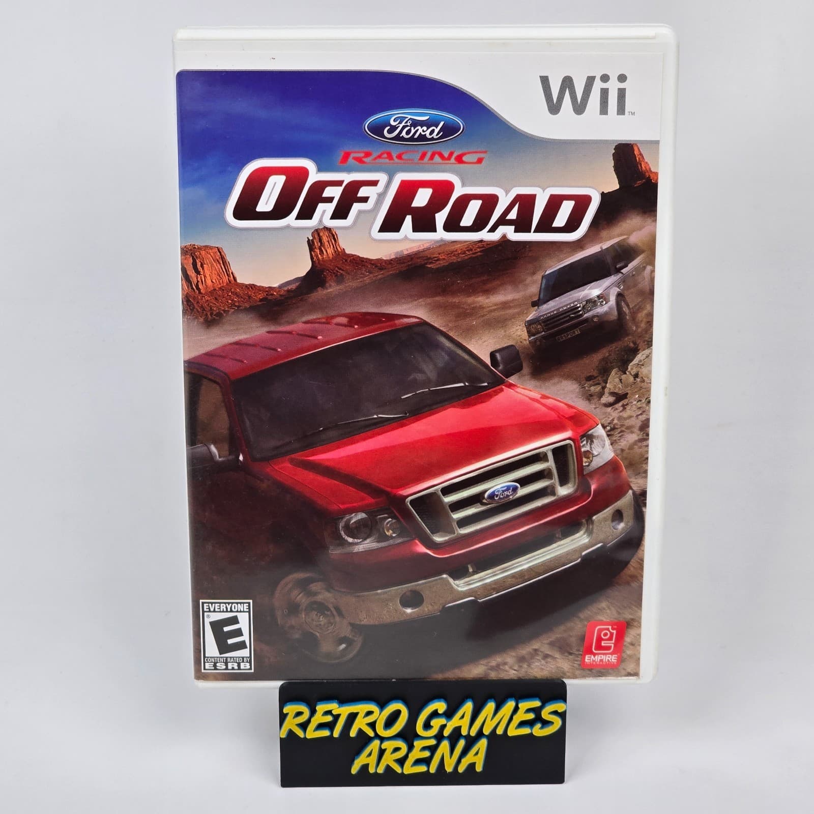 Ford Racing: Off Road (Nintendo Wii) Case & Disc