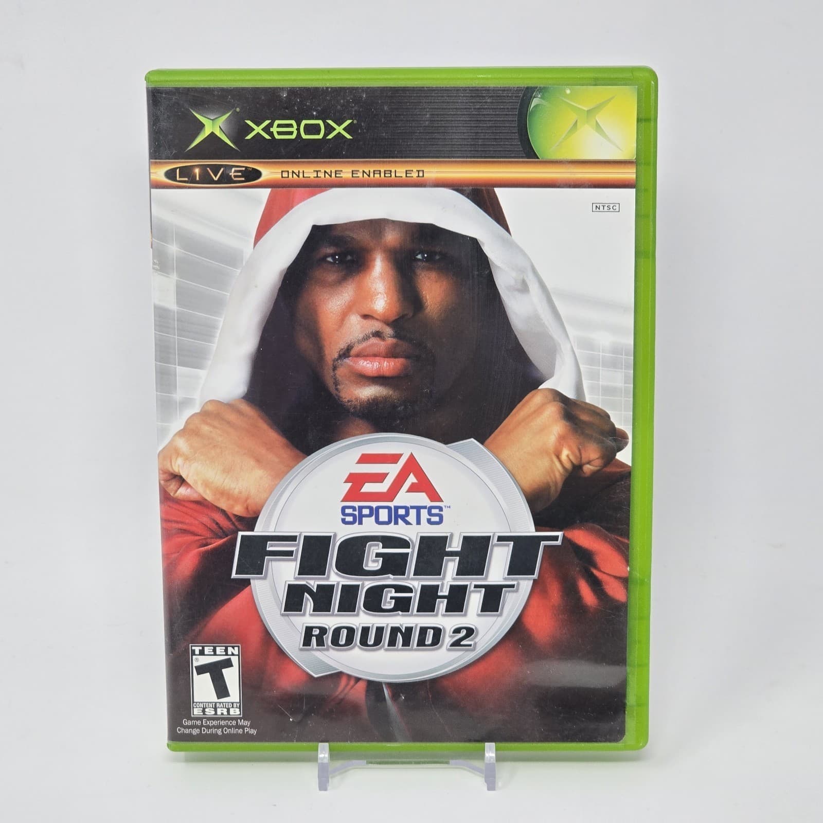 Fight Night: Round 2 (Original Xbox) Black Label CIB COMPLETE & TESTED