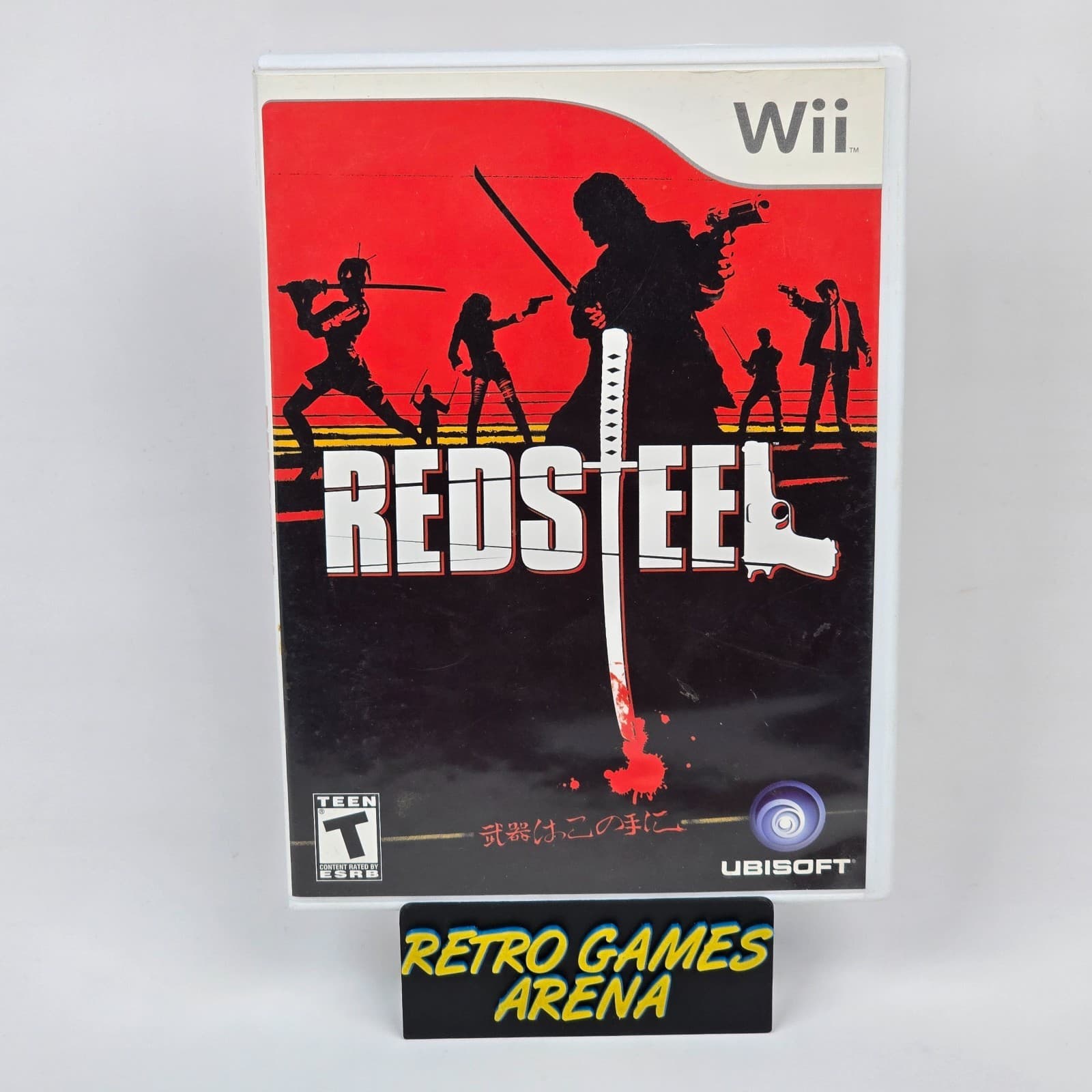 Red Steel Redsteel (Nintendo Wii) Case & Disc