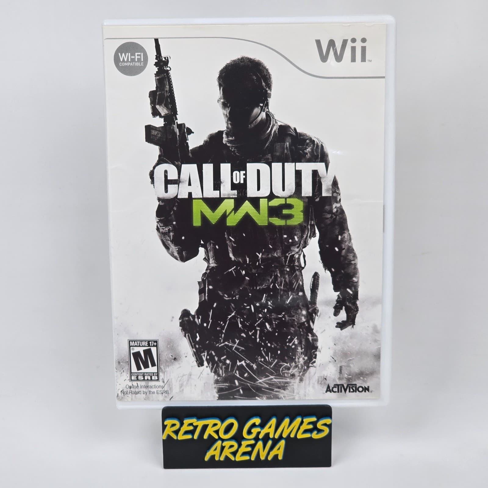 Call of Duty: Modern Warfare 3 MW3 (Nintendo Wii) Case & Disc