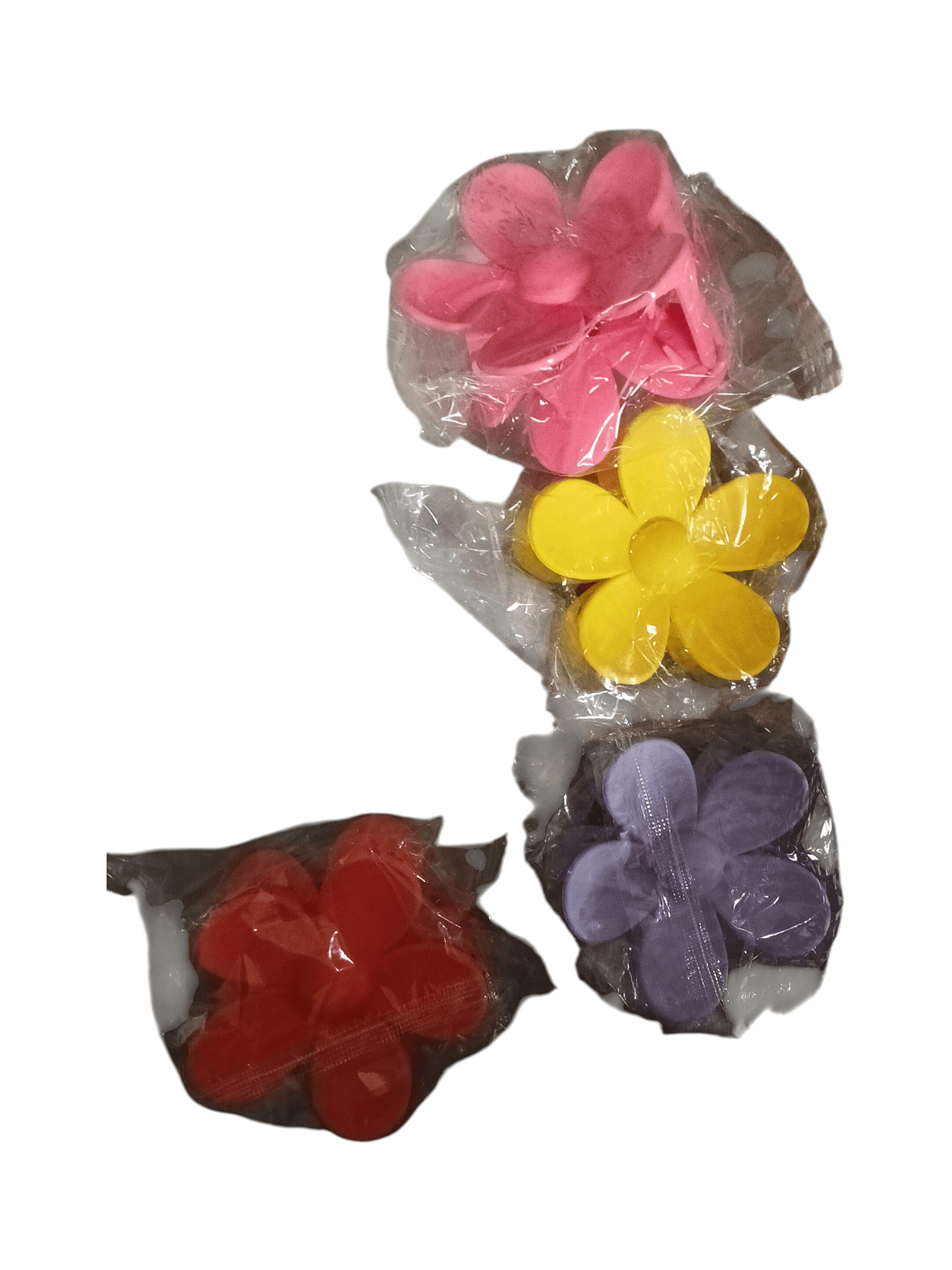Colorful Flower-Shaped Silicone Molds Set of 4