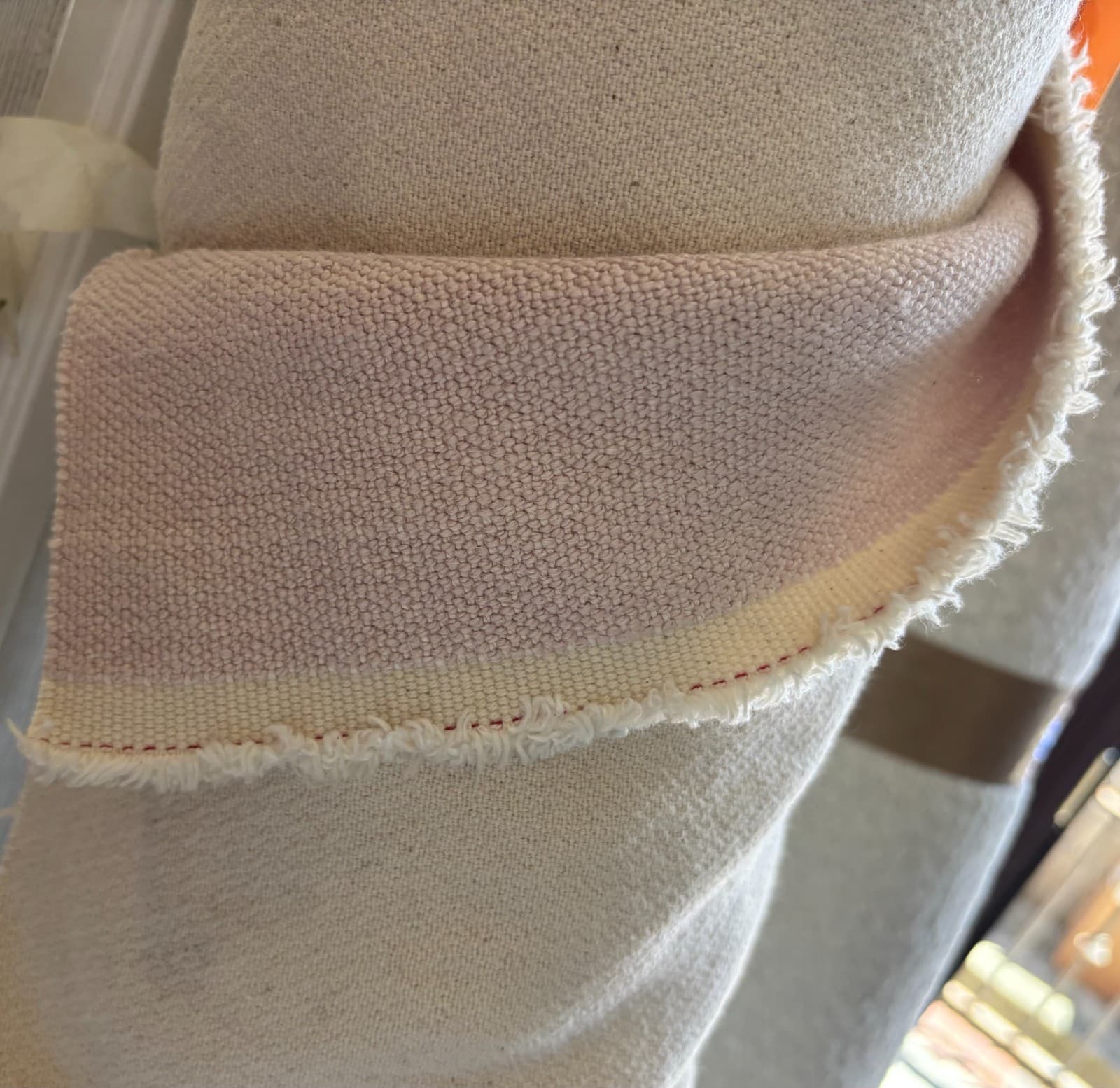 ROGERS & GOFFIGON Skye Pink 5 YARDS Luxury Linen Fabric 750002-32 MSRP $1250