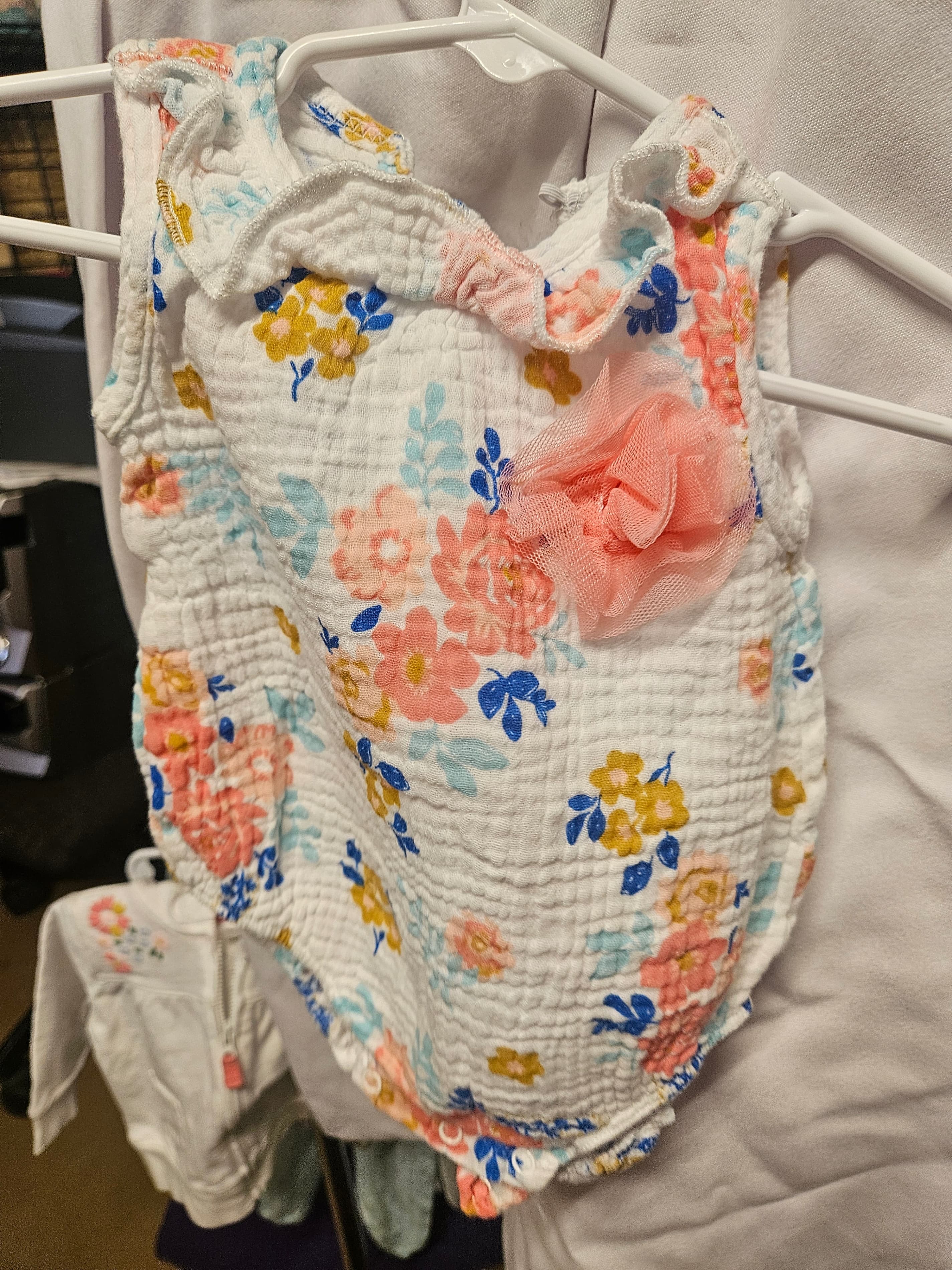 Chick Pea Baby Floral Romper 3-6M