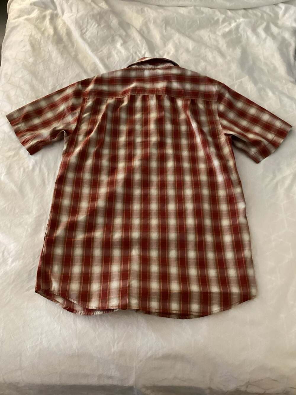 Carhartt Force Relaxed Fit Short Sleeve Plaid Button-Down Shirt