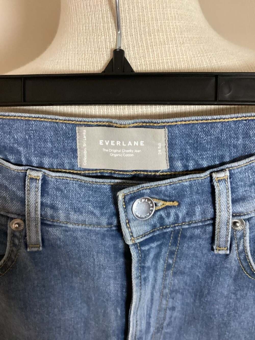 Everlane The Original Cheeky Jean Organic Cotton 24 Tall