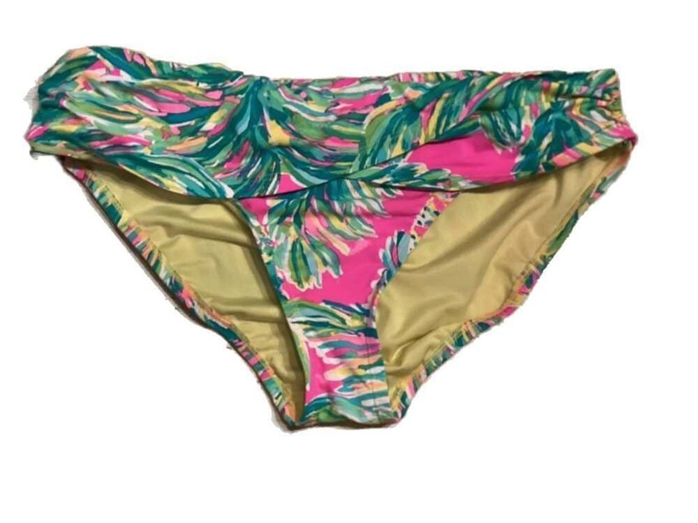 Lilly Pulitzer Shady Lady Lagoon Sarong Bikini Bottom