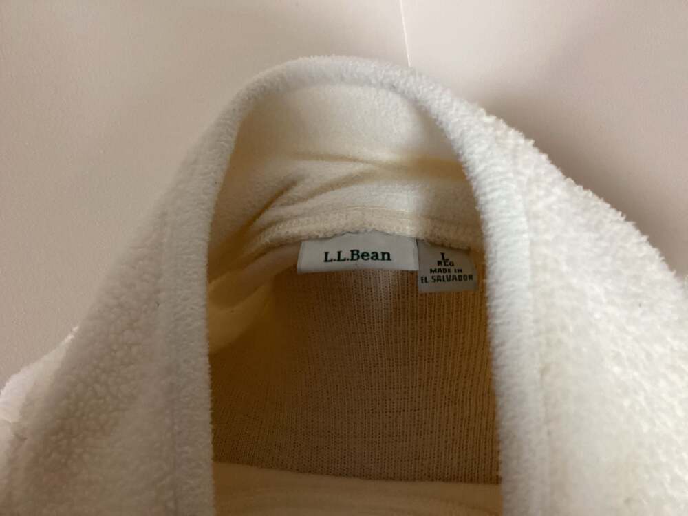 L.L.Bean Women's Cozy Sherpa Fleece Funnel Neck Pullover Sweatshirt