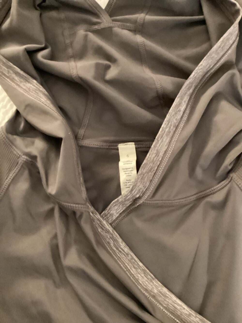 Lululemon Run: For Your Life Pullover Hoodie Size 6 Heathered Magnum Grey