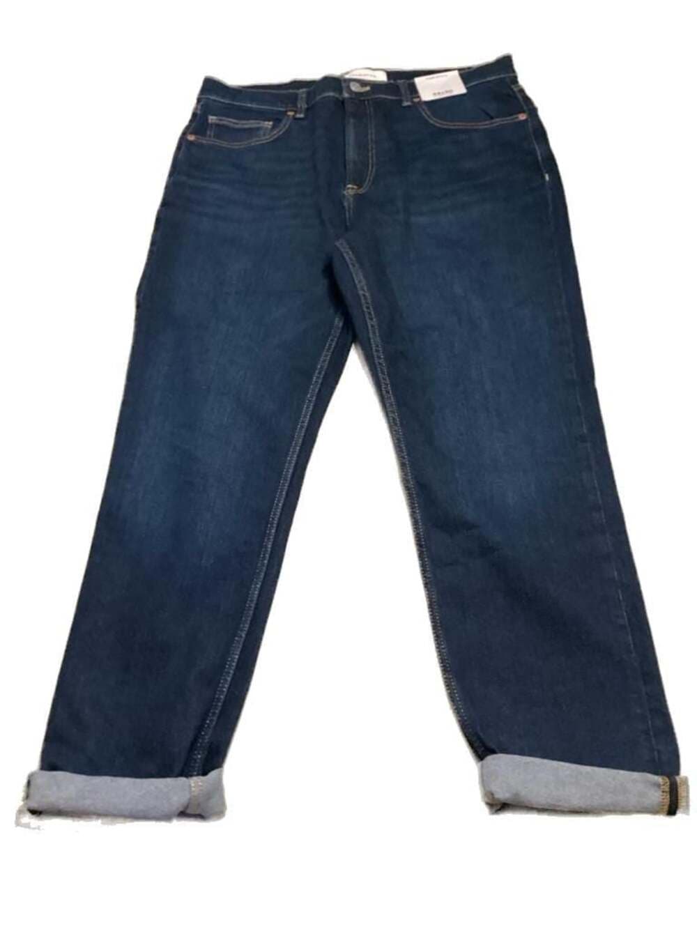 Fabletics The Slim Fit Jean Dark Wash Blue Jeans Size 34x30