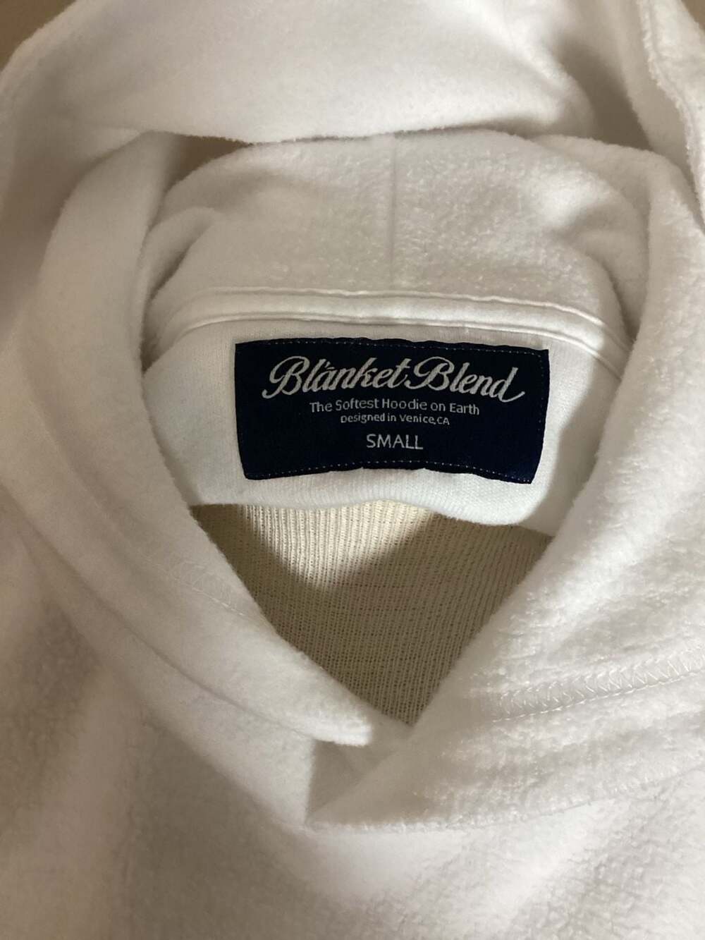 Outerknown Blanket Blend Hoodie White Size Small