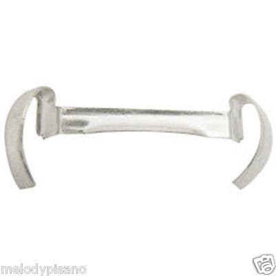 Unisex ExLarge Ring Guard Reducer White Gold Filled (1)