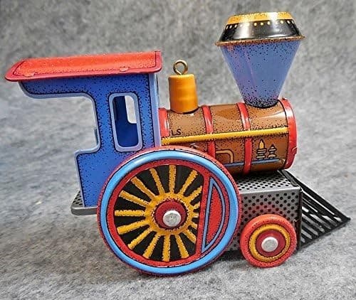 1988 Hallmark Tin Train Ornament LOCOMOTIVE 7th in the Collector's Series