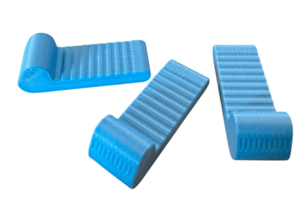 Plant Pot Feet 3 pcs Flower Pot Risers Lifters Blue