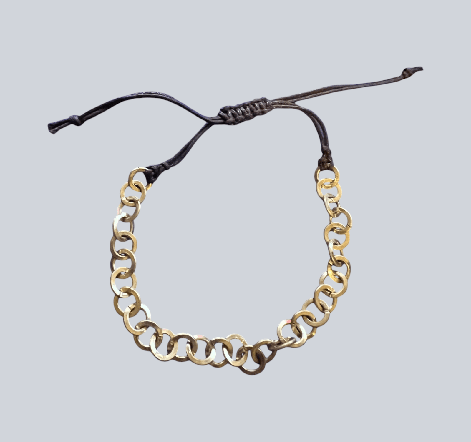 Universal Thread Gold Tone- Sliding Knot Bracelet