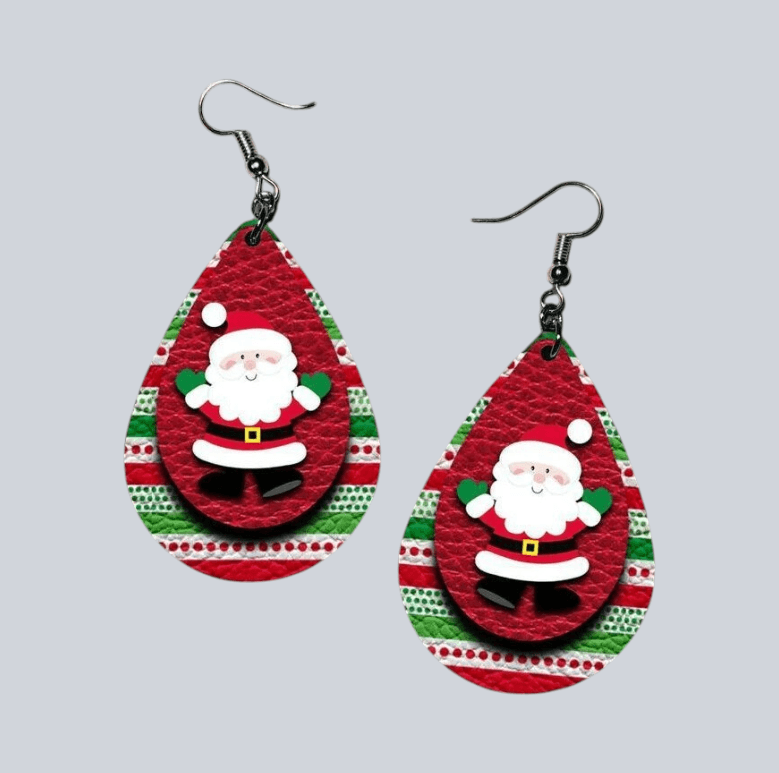 Christmas Santa Claus Earrings