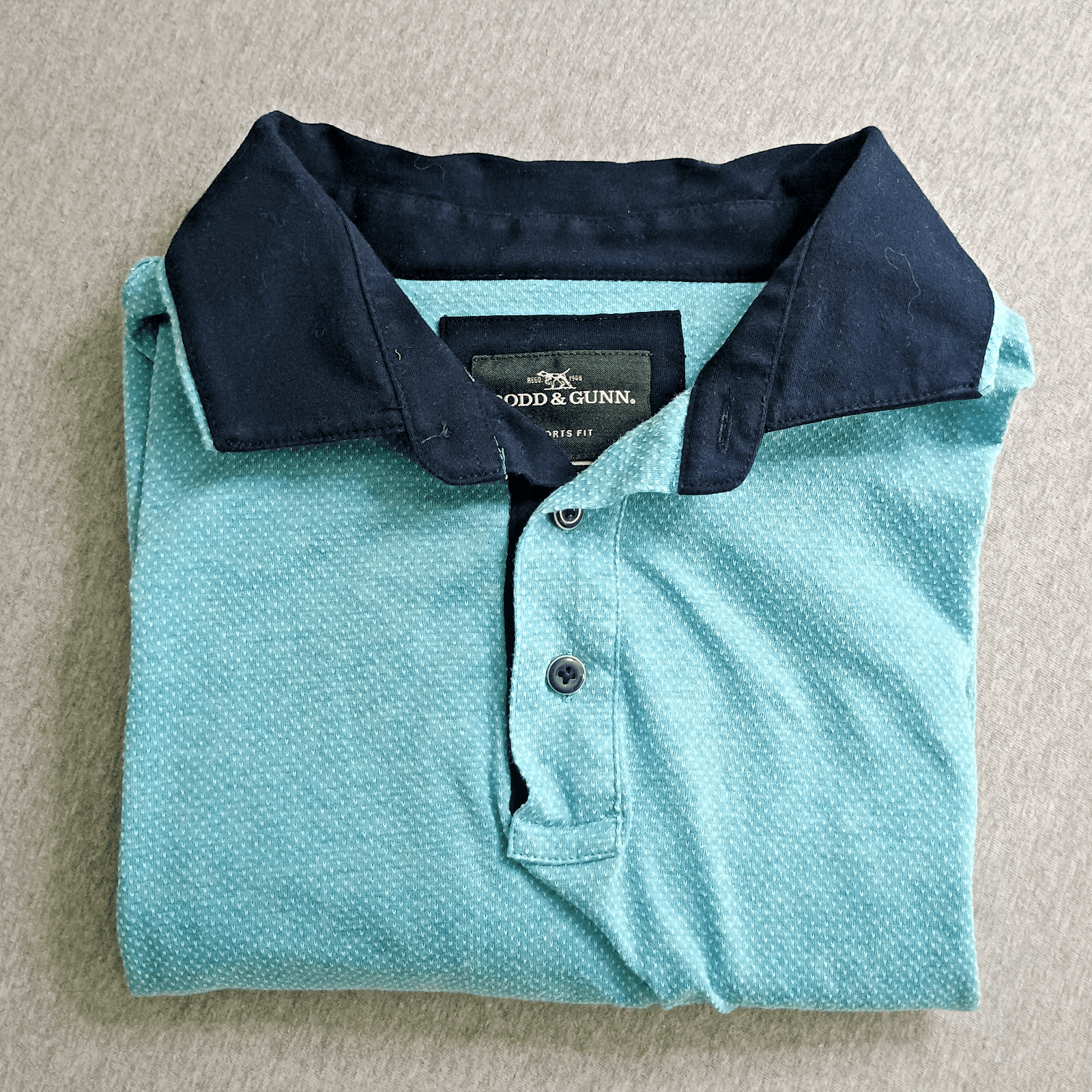 Rodd & Gunn Stanley Point Sport Fit Polo Men's 3XL Turquoise Cool Touch Soft