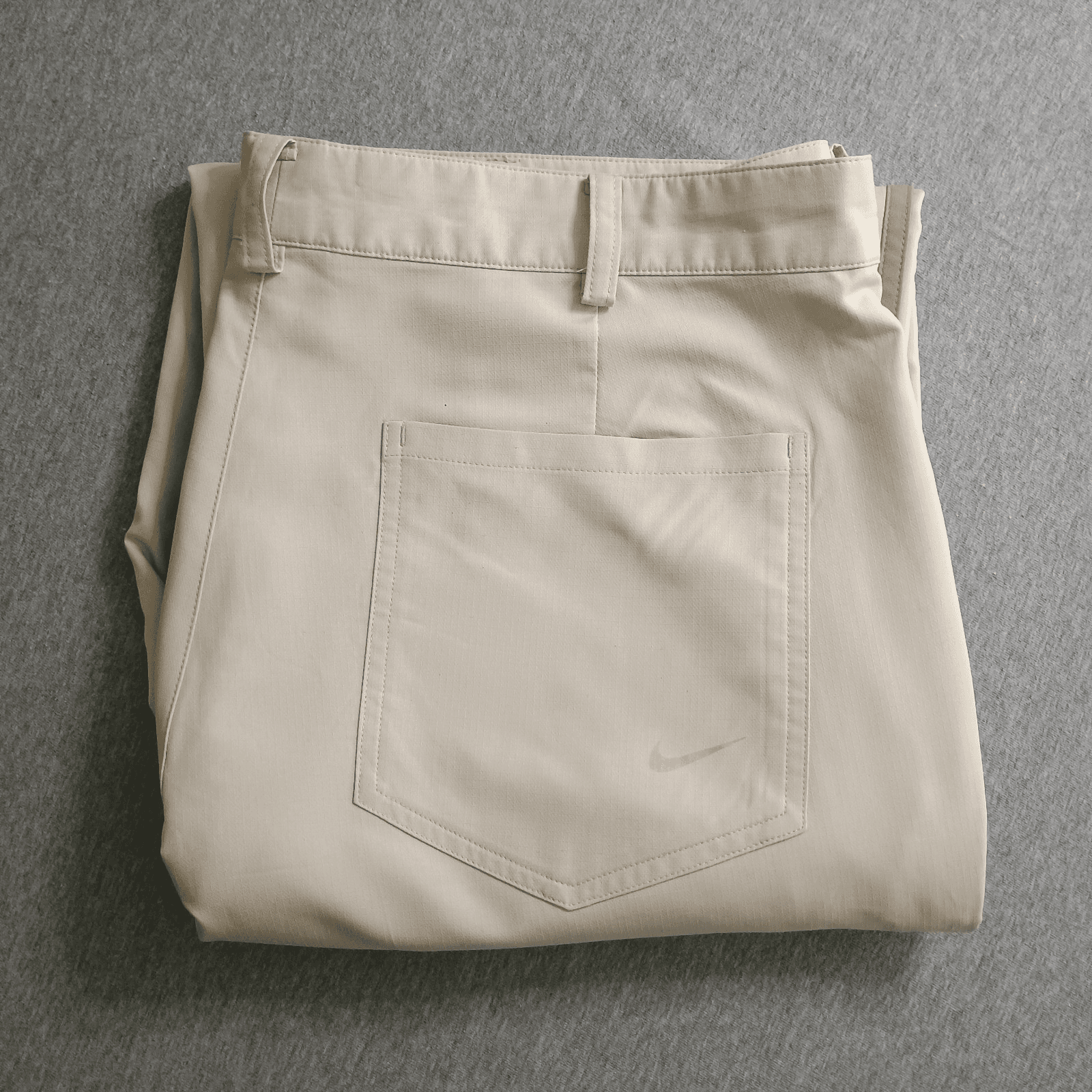 Nike Golf Dri-Fit Stay Cool Tech Stretch Blend Khaki Pants Size 35X32 Tan