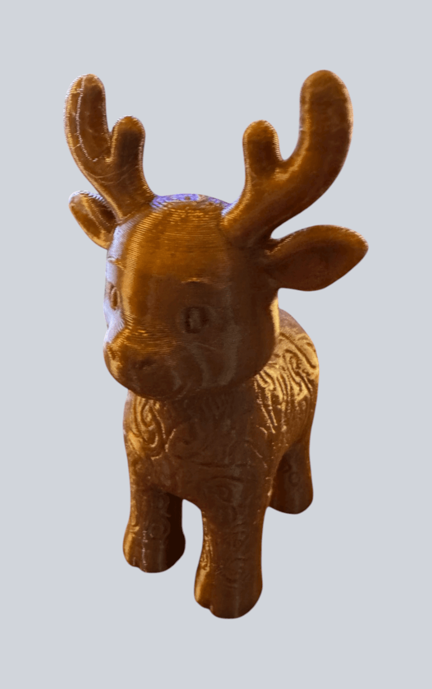 Cute Reindeer 3.25 x 1.25"
