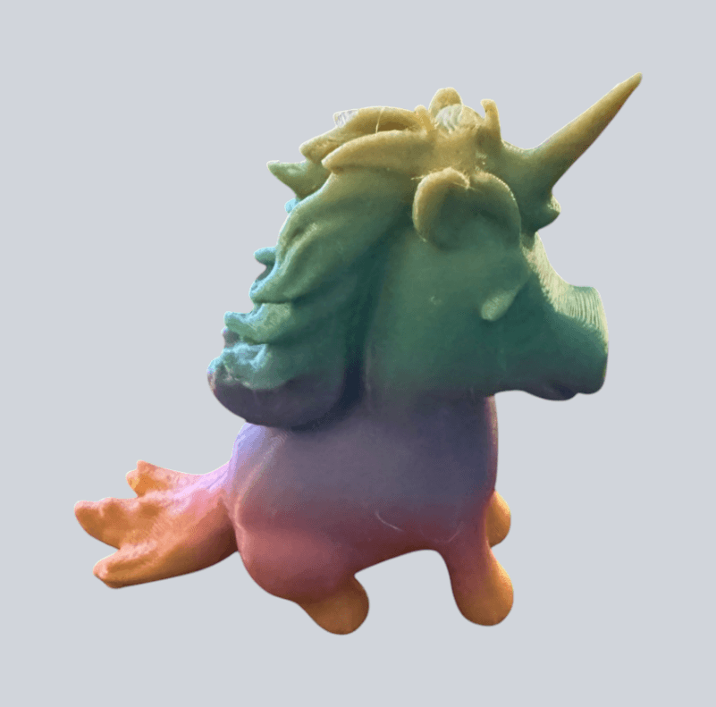 Cute Unicorn 2.5" x 2.5"