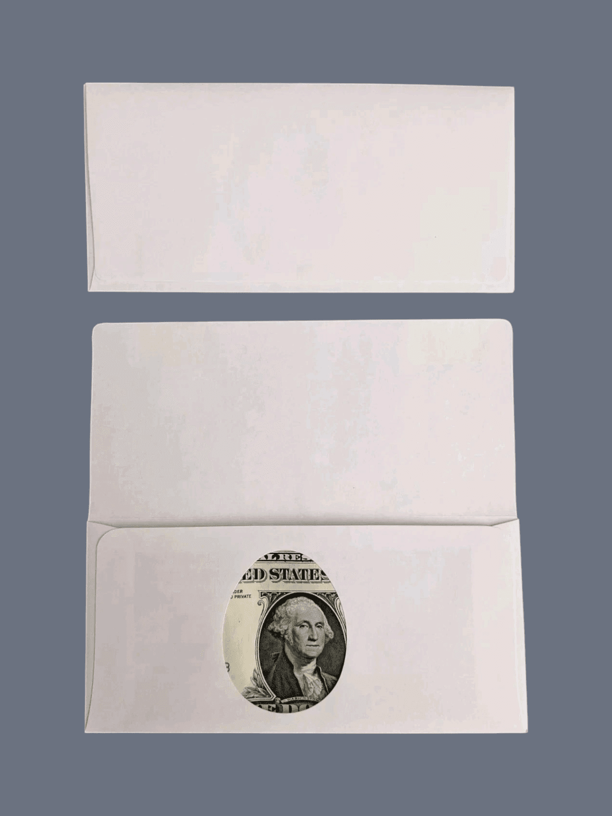 25 Blank White Money Gift Envelopes