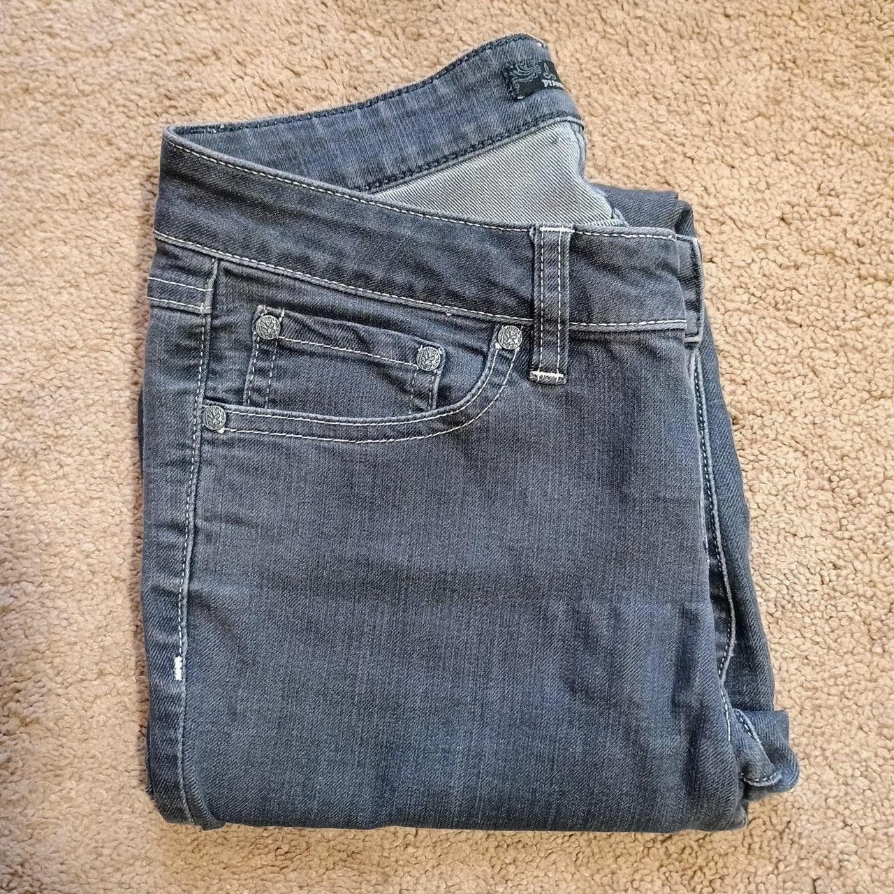 prAna Kayla Women's Jeans Size 0/25, Slim Fit, Organic Cotton, Stretch, Fair Trade