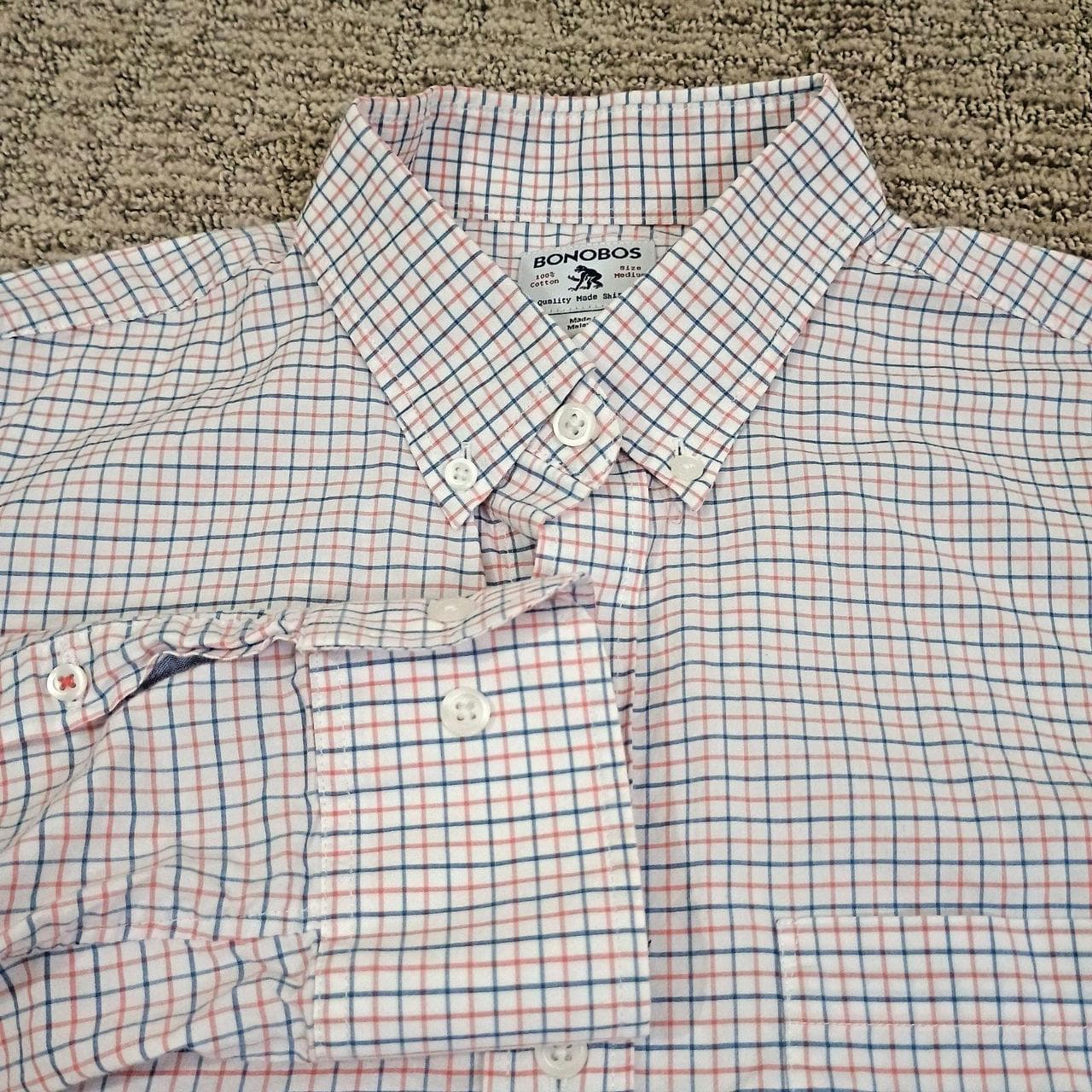 BONOBOS SHIRT MENS MEDIUM RETRO CLASSIC