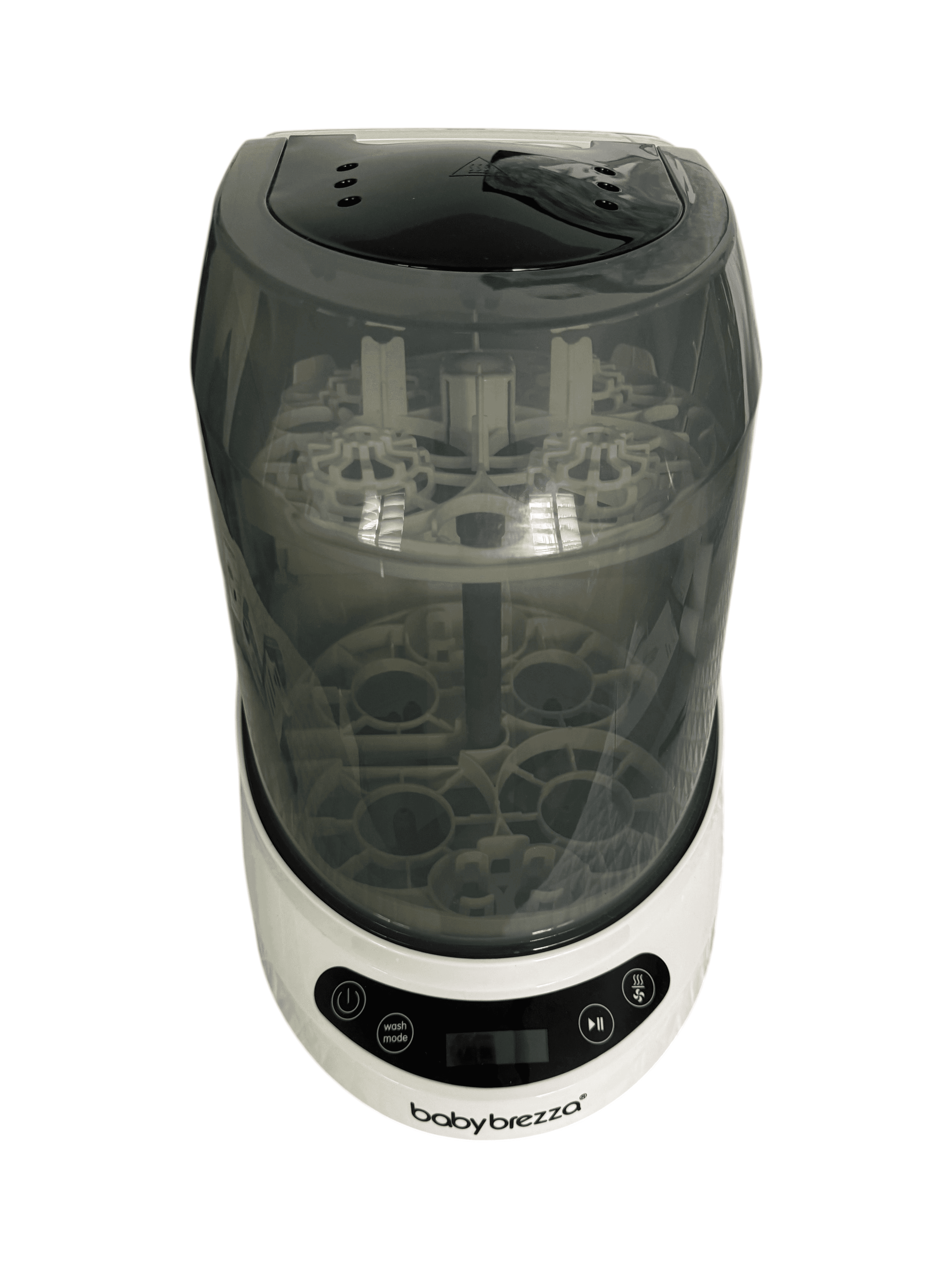 Baby Brezza Bottle Washer Pro Washes, Sanitizes and has a Electric Dryer, say bye bye to water spots
