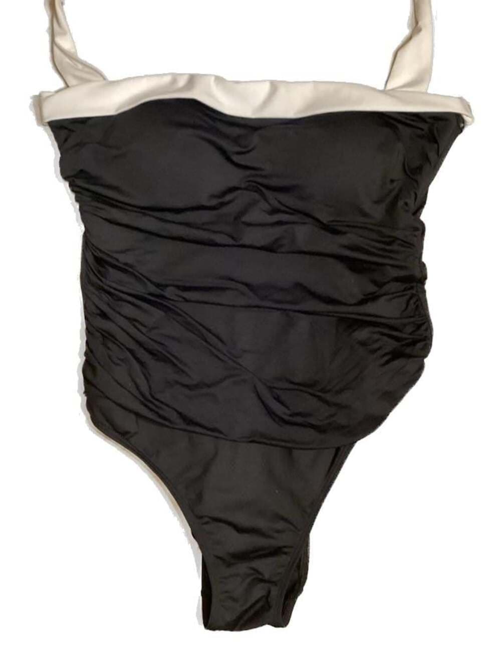 Lauren Ralph Lauren Bel Air Ruched Halter One-Piece Swimsuit