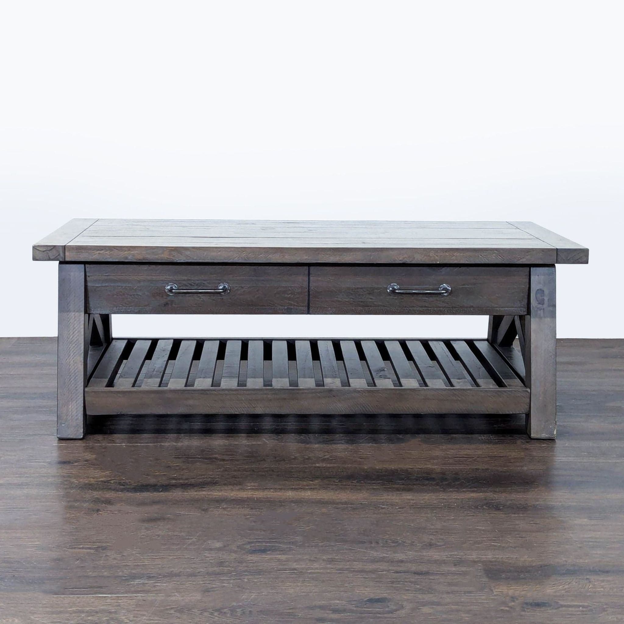 Living Spaces Lift-Top Coffee Table with