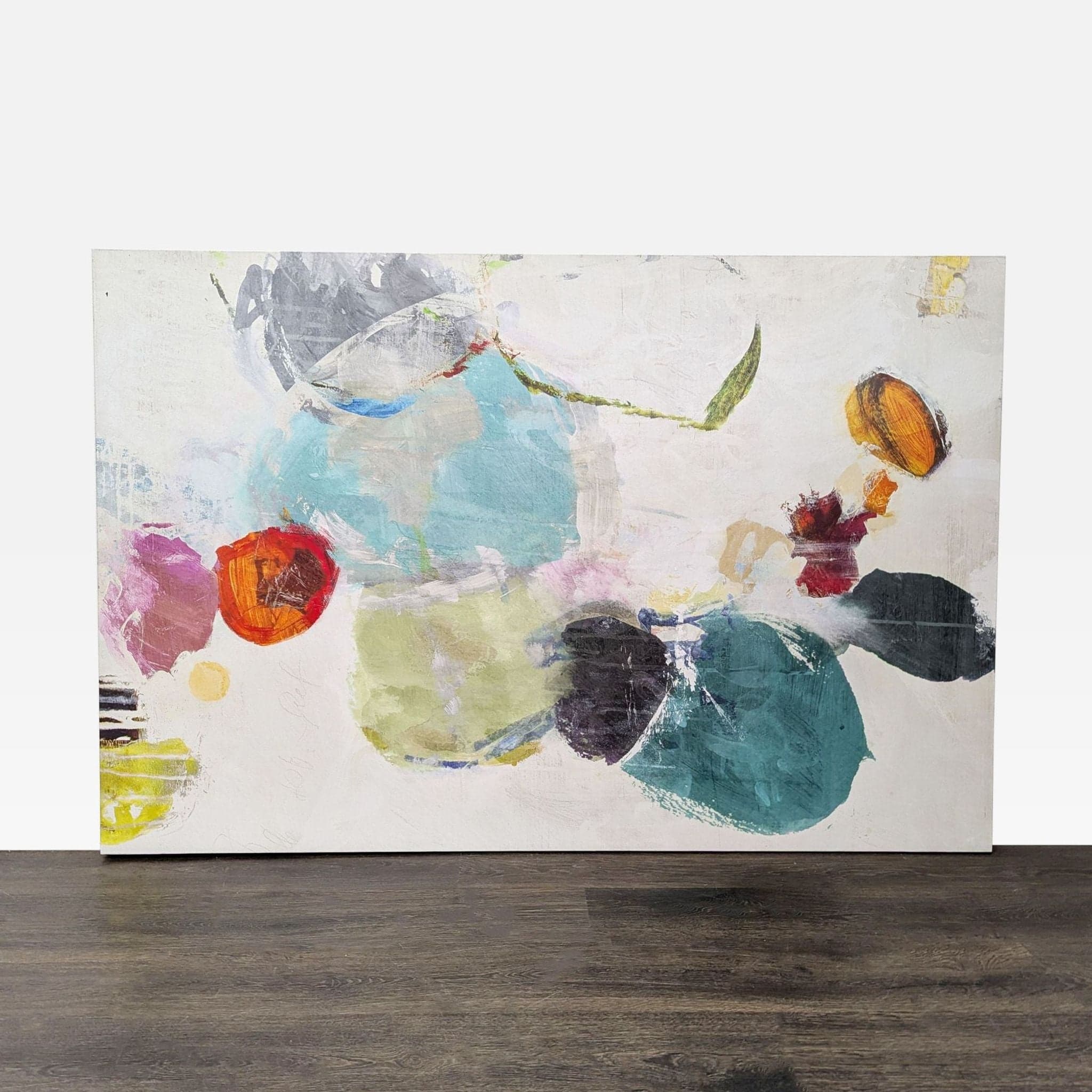 Emma Brooks “Enchanted III” Contemporary Abstract Giclée Print on Canvas