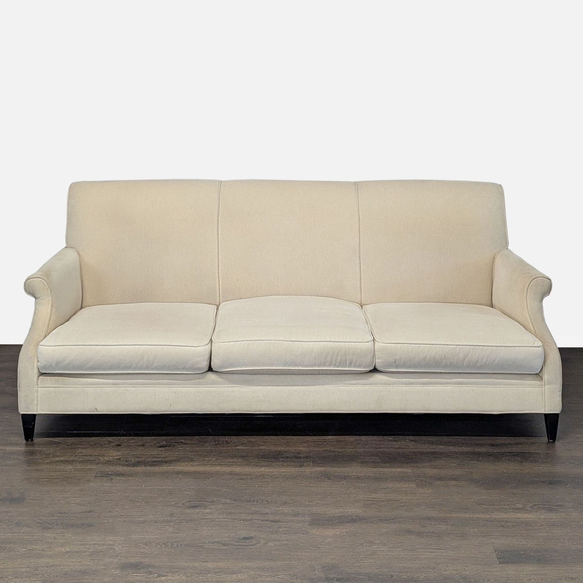 Restoration Hardware 3-Seat Classic Cream Sofa